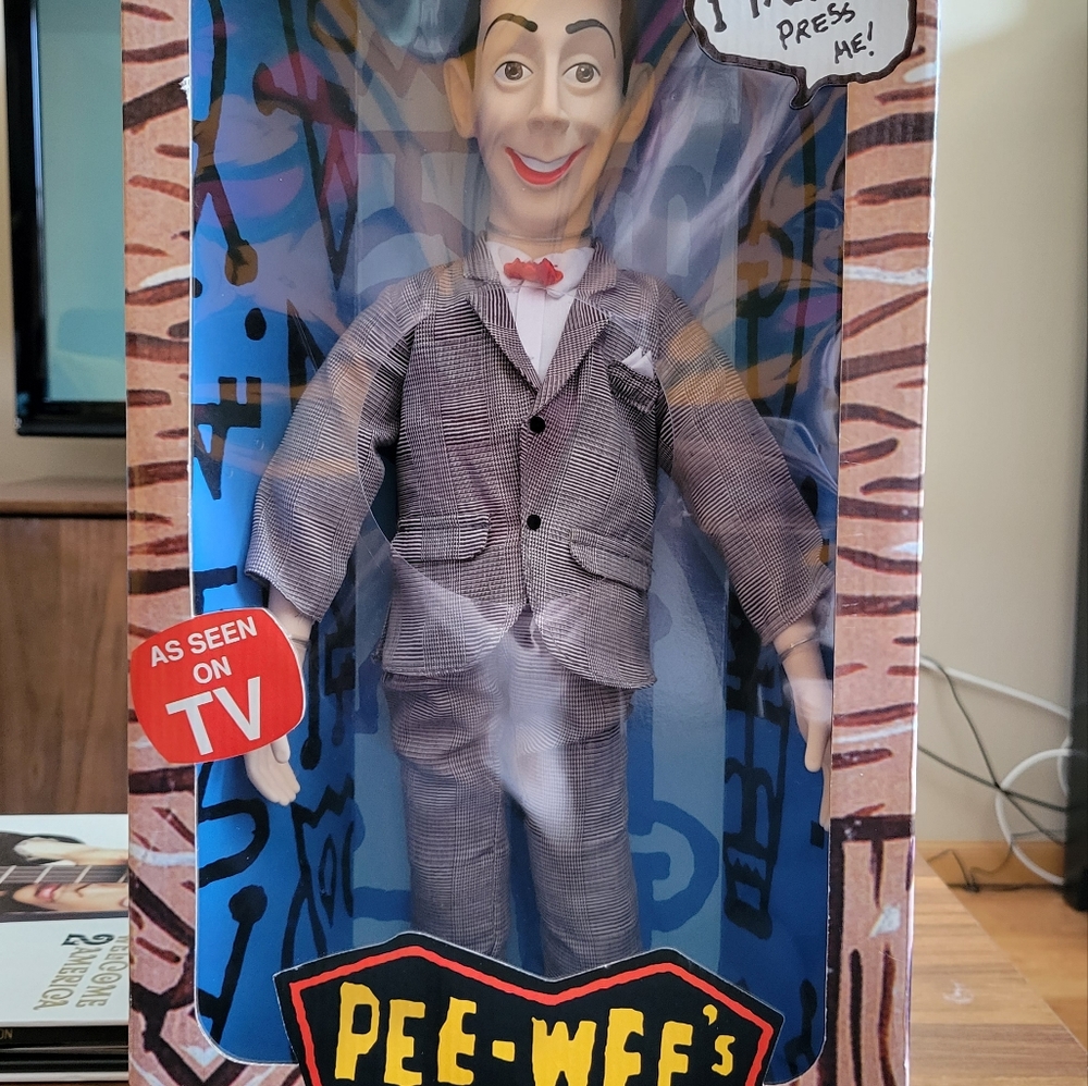 Talking Pee Wee Herman Doll